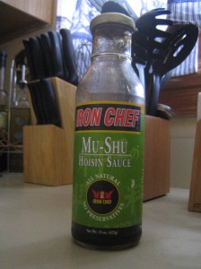 The hoisin sauce--such great flavor!